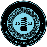 2022 Webby Honoree Award